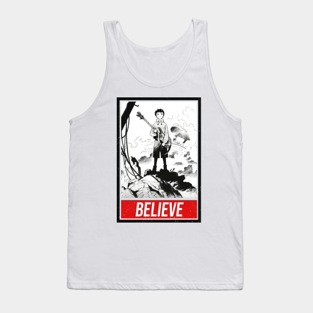 FLCL - Believe Tank Top by trashcandy